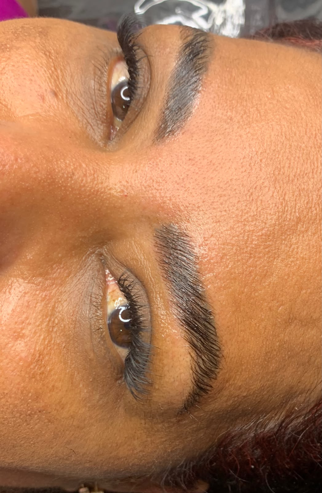 Brow Lamination com Cor